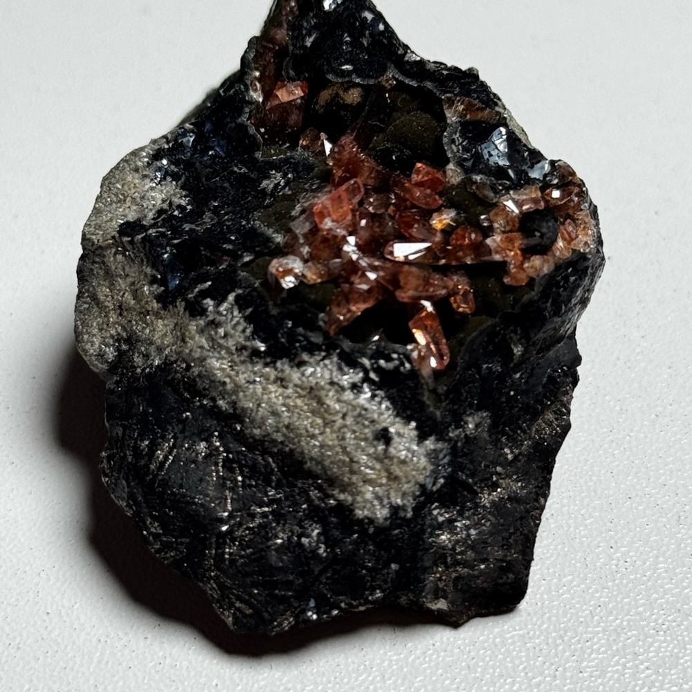 SUPER RARE Collector Rhodochrosite Matrix Potosi Mine Santa Eulalia Chihuahua 🇲🇽 - Picture 5 of 6